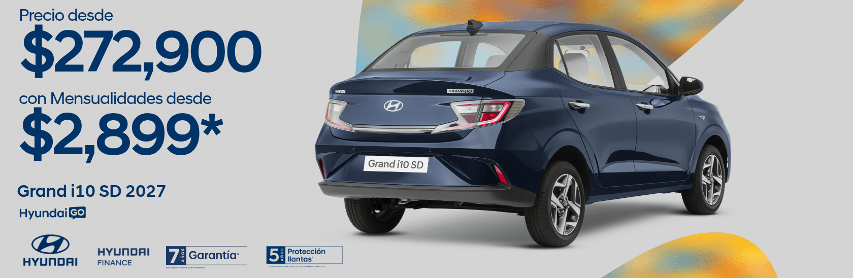 Promoción Grand I10 SD con Hyundai Go agosto 2026